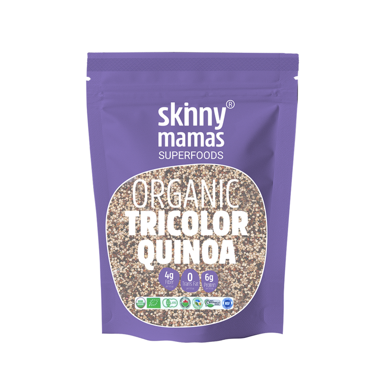 Load image into Gallery viewer, Skinny Mamas Organic Tri Color Quinoa 500g
