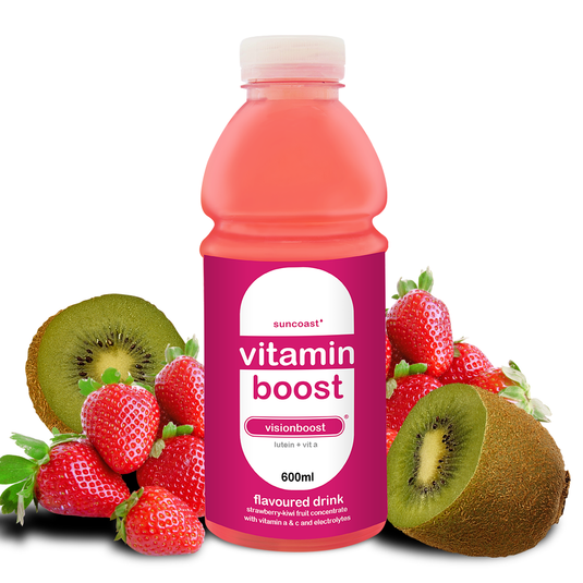 Vitamin Boost Visionboost Strawberry Kiwi Vitamin Drink - 600ml