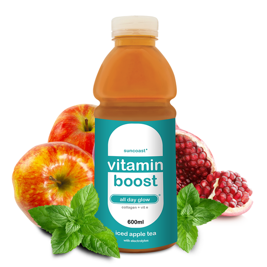 Vitamin Boost All Day Glow Iced Apple Tea - 600ml