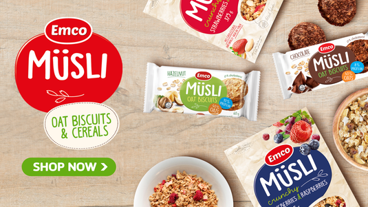 EMCO Musli Oats: Tasty & Nutritious Cereals, Granola, and Snacks