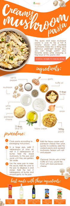 Creamy Mushroom Pasta