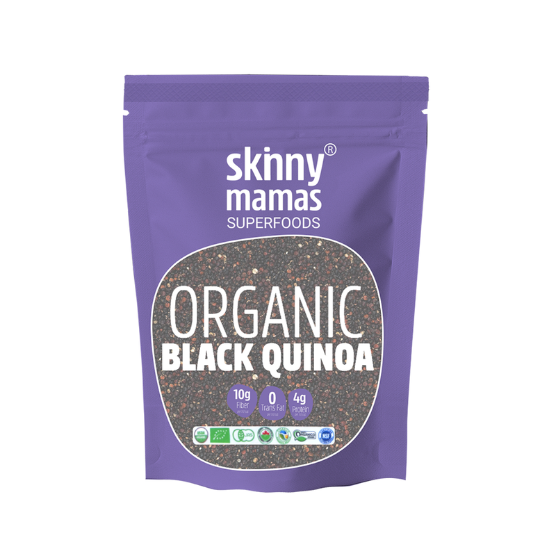 Load image into Gallery viewer, Skinny Mamas Organic Black Quinoa 500g
