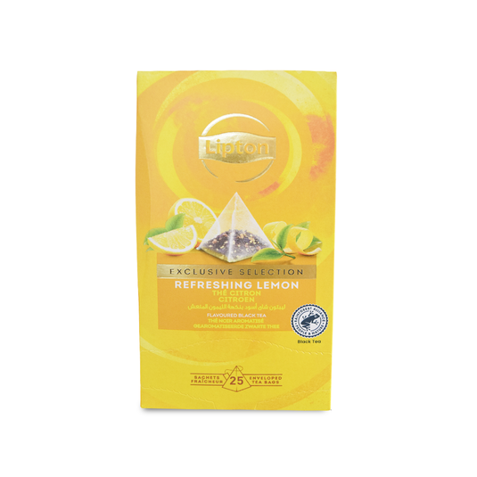 Lipton Exclusive Selections - Refreshing Lemon (1.7g x 25 Tea Bags)