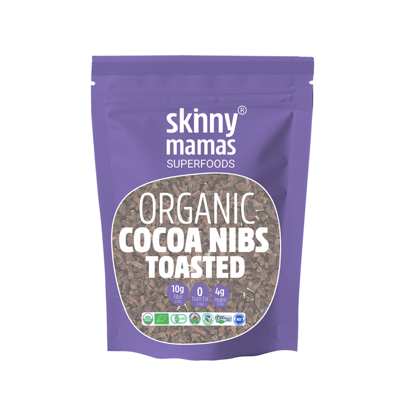 Load image into Gallery viewer, Skinny Mamas Roasted Cacao Nibs 350g

