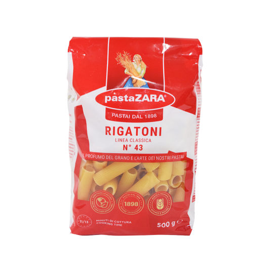Pasta Zara Rigatoni 500g - ITALY