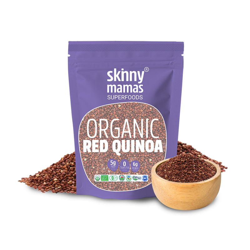 Load image into Gallery viewer, Skinny Mamas Organic Red Quinoa 500g
