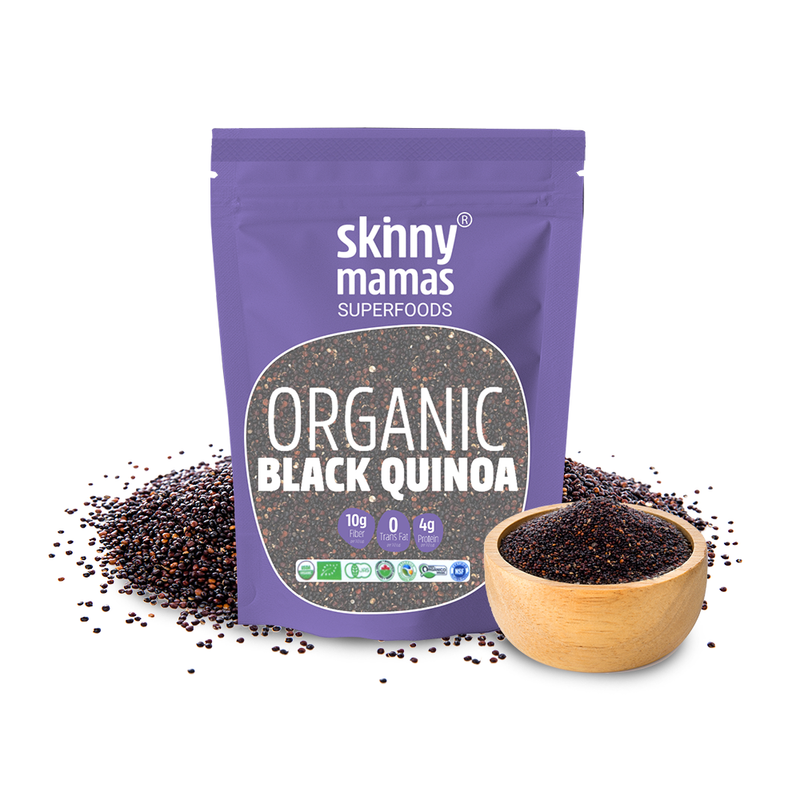 Load image into Gallery viewer, Skinny Mamas Organic Black Quinoa 500g
