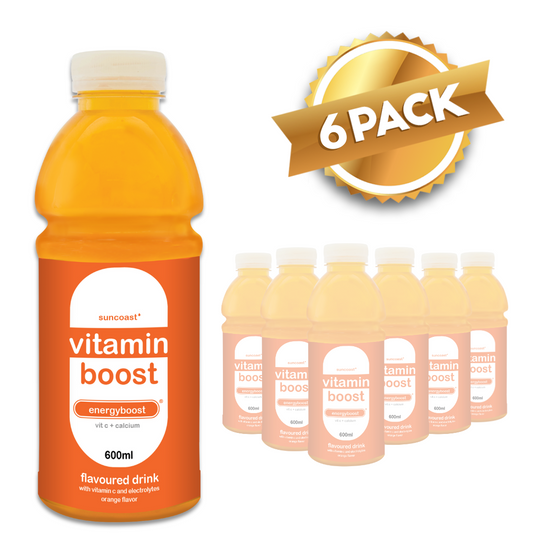 Vitamin Boost Energyboost Orange Vitamin Drink - 600ml