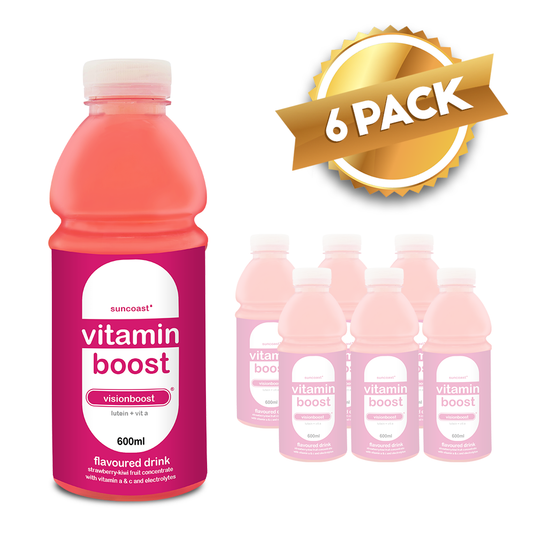 Vitamin Boost Visionboost Strawberry Kiwi Vitamin Drink - 600ml
