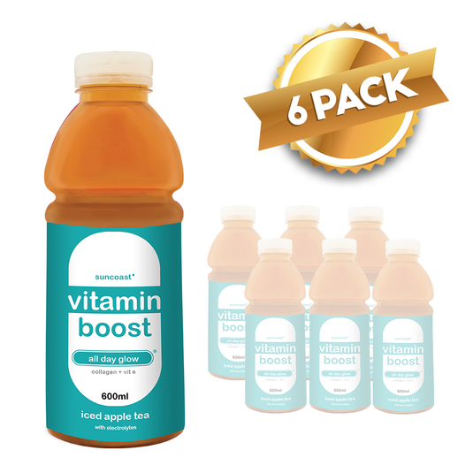 Vitamin Boost All Day Glow Iced Apple Tea - 600ml