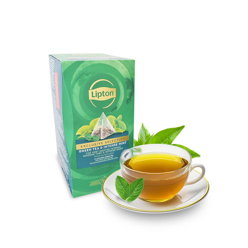 Load image into Gallery viewer, Lipton Exclusive Selections - Green Tea &amp; Intense Mint (2g x 25 Tea Bags)
