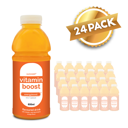 Vitamin Boost Energyboost Orange Vitamin Drink - 600ml