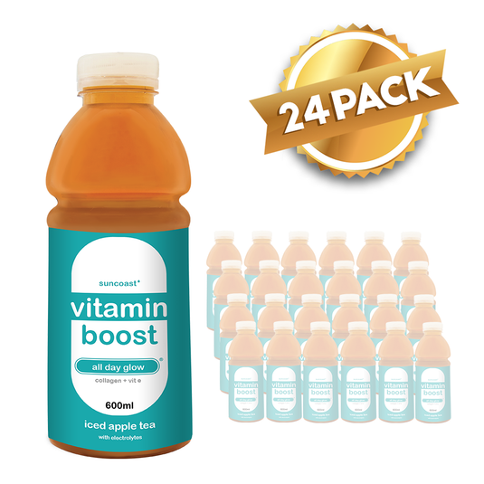 Vitamin Boost All Day Glow Iced Apple Tea - 600ml
