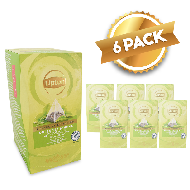 Load image into Gallery viewer, Lipton Exclusive Selections - Green Tea Sencha (1.8g x 25 Tea Bags)
