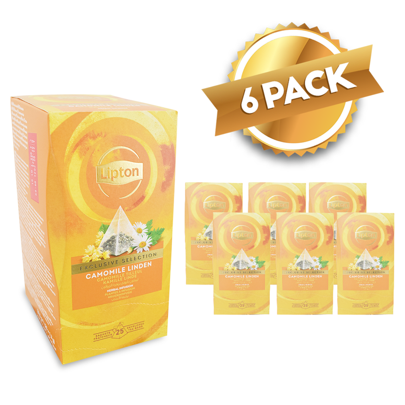 Load image into Gallery viewer, Lipton Exclusive Selections - Camomile Linden (1.3g x 25 Tea Bags)
