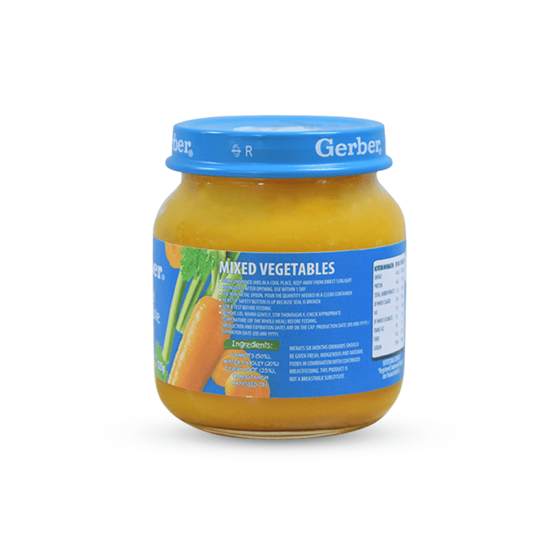 Load image into Gallery viewer, GERBER Mixed Veg Puree 125g
