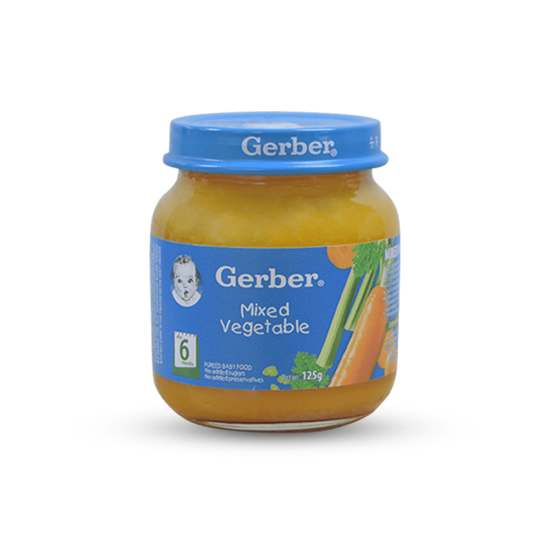 Load image into Gallery viewer, GERBER Mixed Veg Puree 125g
