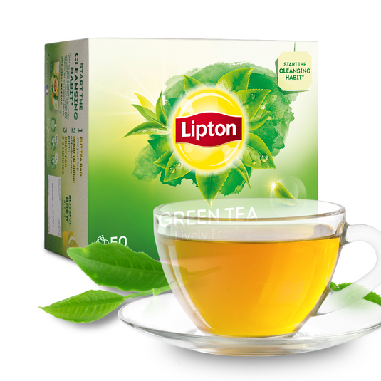 Lipton green tea 50 bags price on sale