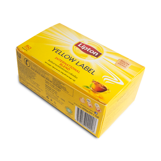 Lipton Yellow Label Tea Black Tea (2g x 50 Tea Bags)