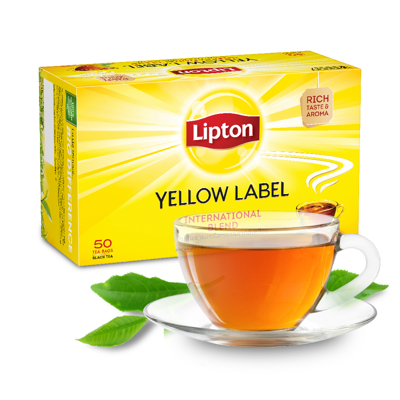 Load image into Gallery viewer, Lipton Yellow Label Tea Black Tea (2g x 50 Tea Bags)
