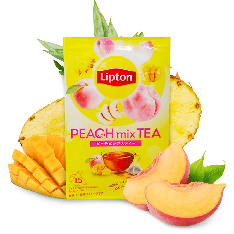 Load image into Gallery viewer, Lipton Peach Mix Tea 15p
