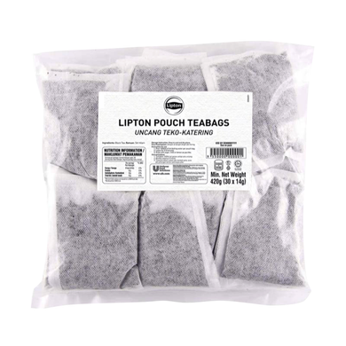 Lipton Black Tea Pouch Bag (20 x 30s x 14g)