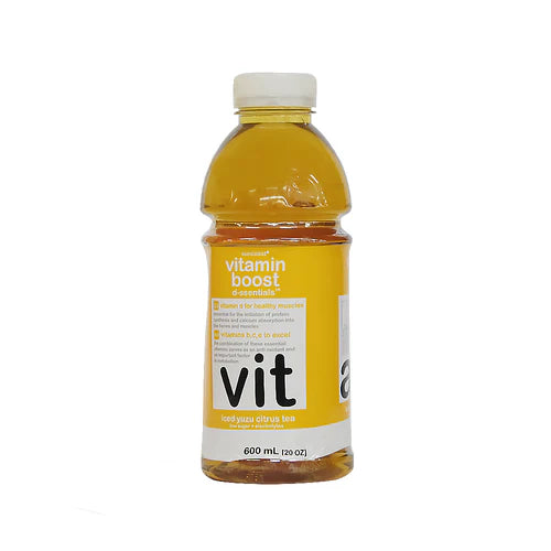 Load image into Gallery viewer, Vitamin Boost Ice Yuzu Citrus Tea 600ml
