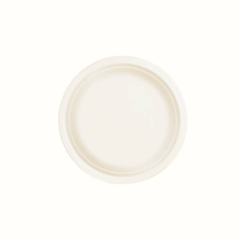 Load image into Gallery viewer, Econtainer P013 9inch  Sugarcane Bagasse Plate Compostable and Eco-friendly [50 pcs.]
