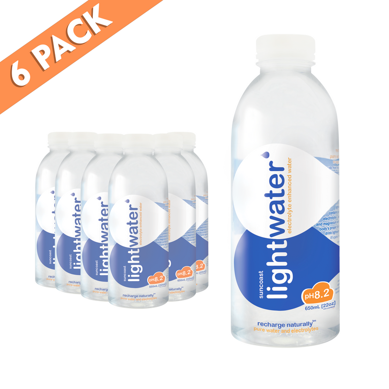 Load image into Gallery viewer, Lightwater Electrolyte Enhanced Water 650ml
