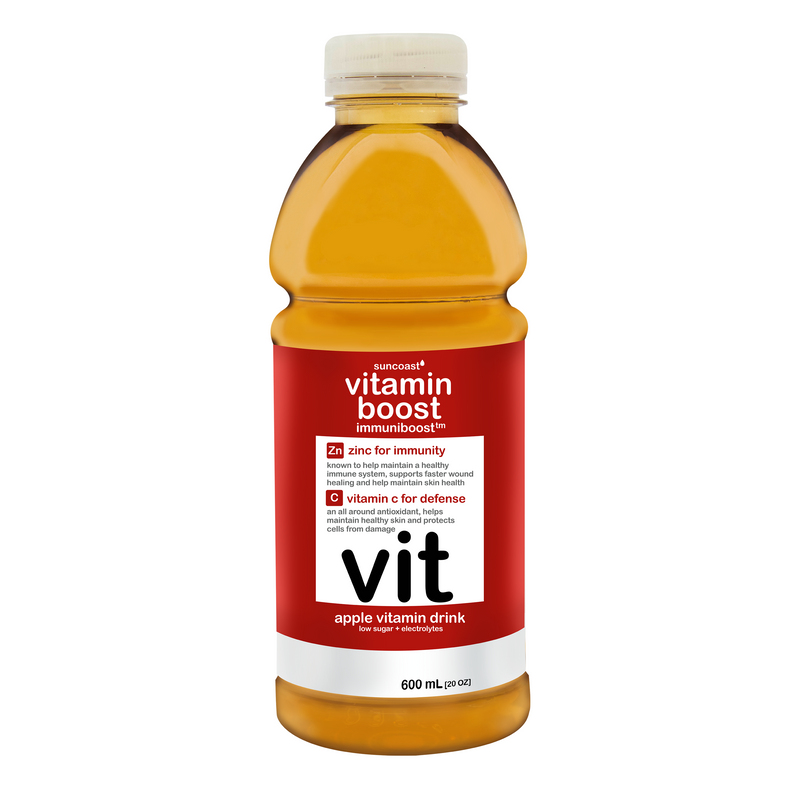 Load image into Gallery viewer, Vitamin Boost Immuniboost Apple Vitamin Drink - 600ml
