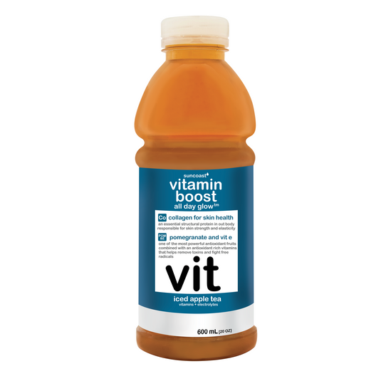 Vitamin Boost All Day Glow Iced Apple Tea - 600ml