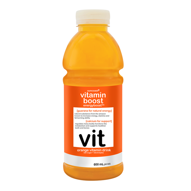 Load image into Gallery viewer, Vitamin Boost Energyboost Orange Vitamin Drink - 600ml

