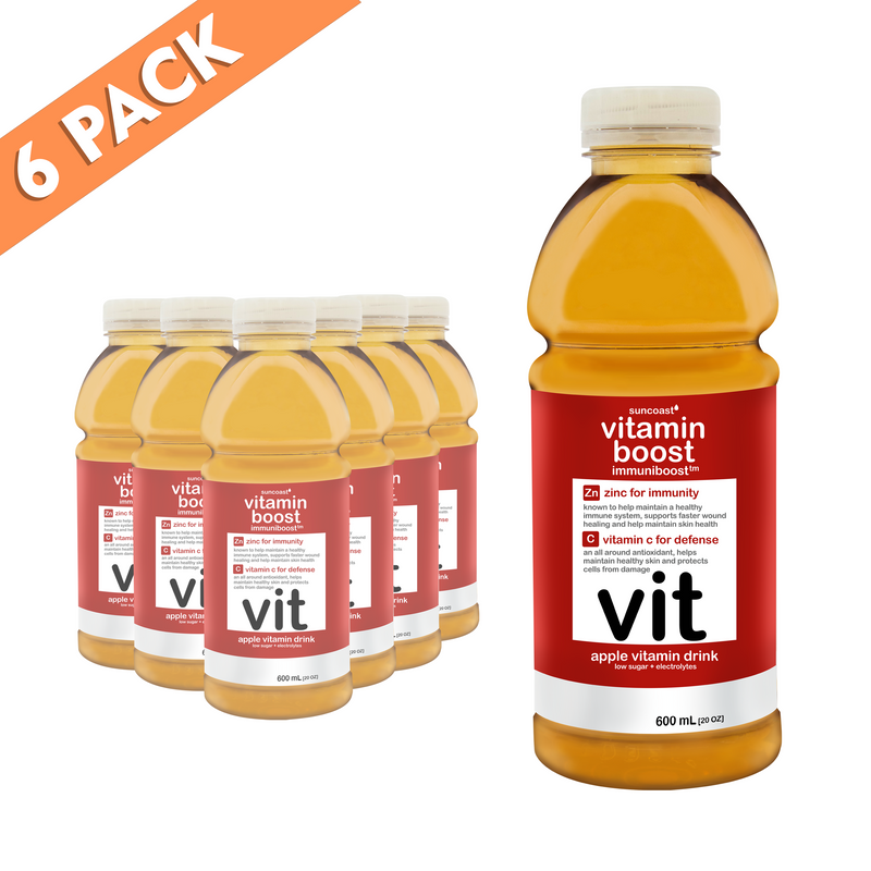 Load image into Gallery viewer, Vitamin Boost Immuniboost Apple Vitamin Drink - 600ml
