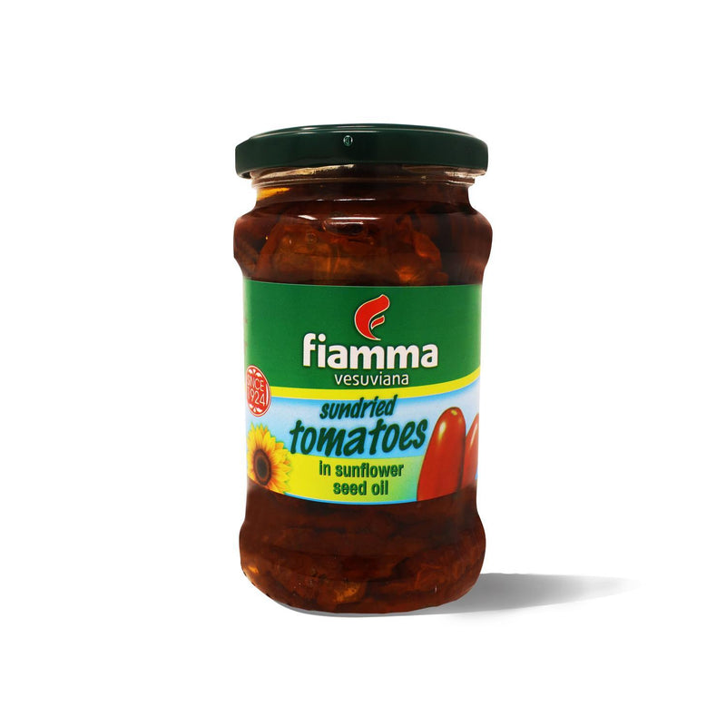 Load image into Gallery viewer, Fiamma Vesuviana Sundried Tomatoes in Sunflower Oil 300g - ITALY
