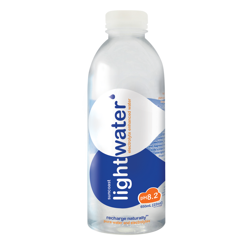 Load image into Gallery viewer, Lightwater Electrolyte Enhanced Water 650ml
