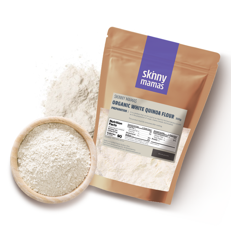 Load image into Gallery viewer, Skinny Mamas Organic White Quinoa All Purpose Flour 400g
